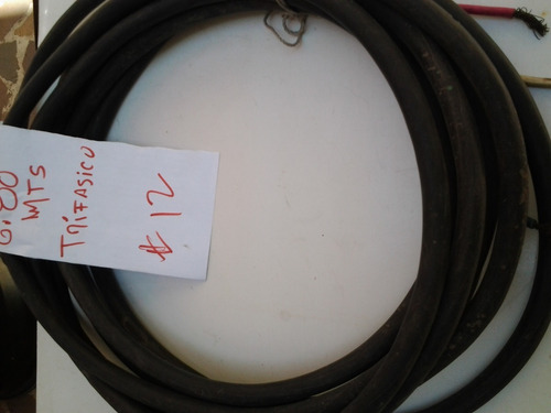 Cable Trifasico Calibre  Numero 12