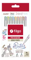 Comprar Resaltadores Filgo Multilighter Doble Punta X 18 Pastel Csi
