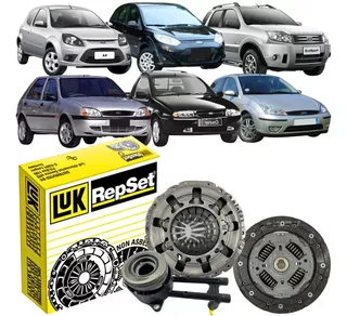 Kit Embreagem + Atuador Fiesta 1.6 8v Zetec Rocam 2006 2014