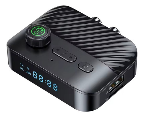 Receptor Transmisor Bluetooth 5.3 Rca Usb Aux 3.5 Micro Sd