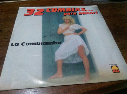 Vinilo -32 Cumbias Para Bailar-la Cumbiamba.  Ljp