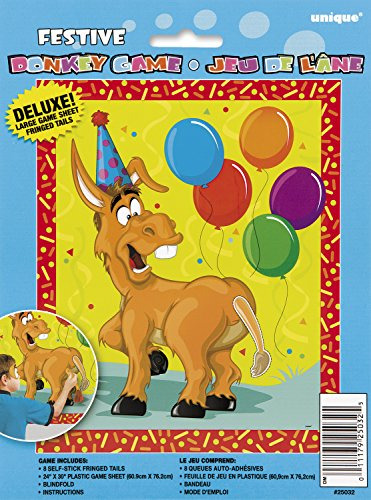 Festive Fun Deluxe Pin The Tail On The Donkey