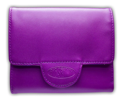 Women's Trixie Leather Tri-fold Slim Wallet, Holds Up To 30