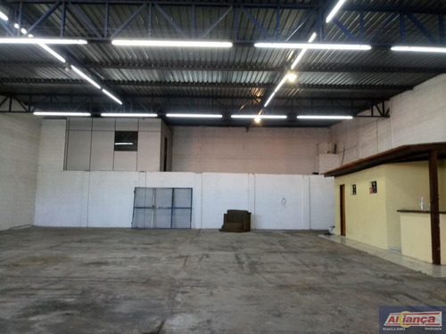 Imagem 4 de 15 de Galpão Para Alugar, 435 M² Por R$ 5.500,00/mês - Cidade Jardim Cumbica - Guarulhos/sp - Ai19024
