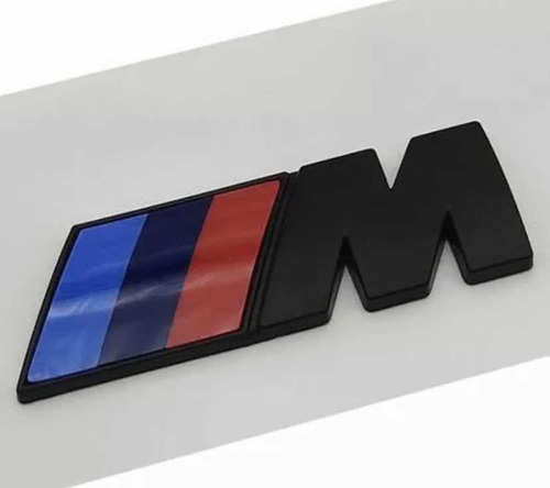 Logo M Bmw 2,7 Cm Negro Matte