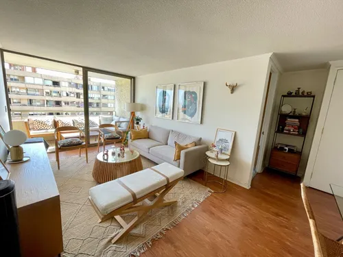 Oferta - Excelente Departamento Amoblado En Las Condes