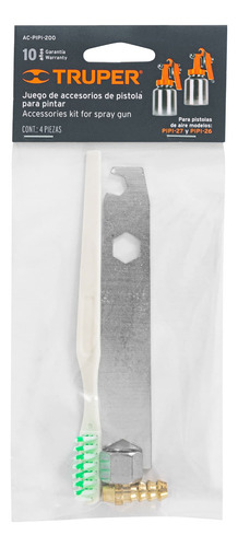 Accesorios (llave, Cepillo, Tuerca Y Espiga) P/pipi-26 Y 27