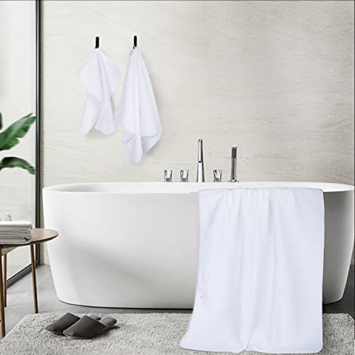 Toalla De Baño De Microfibra Polyte Extragrande, 60 X 30 Pul