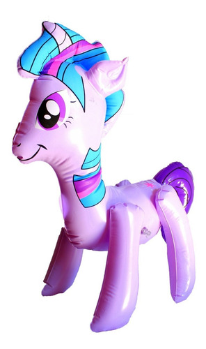 Pony Inflable Pinki Rarity Unicornio Juguete Niña