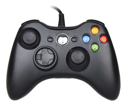 Controle Xbox 360 Com Fio Joystick Para Pc Raspberry E Xbox