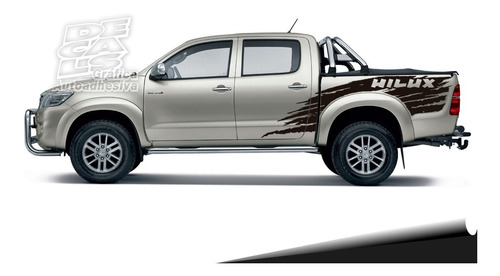 Calco Toyota Hilux 2005 - 2015 Torn Txt Juego