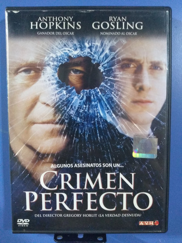 Crimen Perfecto - Anthony Hopkins Ryan Gosling Dvd Original 