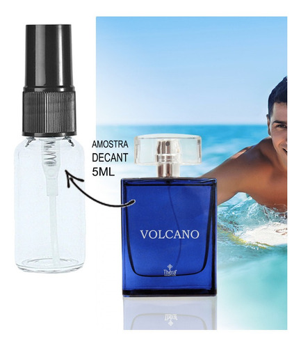 Imagem 2 de 2 de Decant 5ml - Volcano - Thera Cosméticos - Amostra Vidro