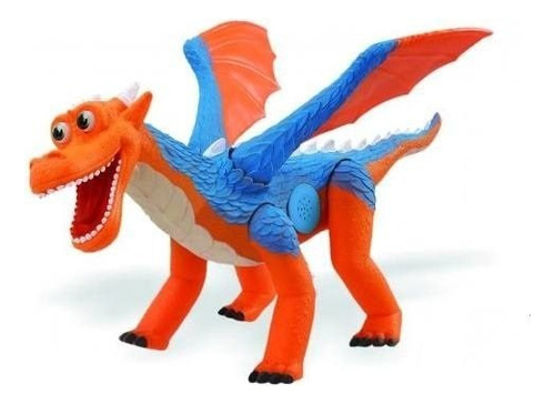 Dinossauro De Brinquedo Dragon Com Som Dragão Adijomar