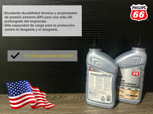 12 Pzas. Aceite Para Transmission Manual Y Engranajes.80w-90