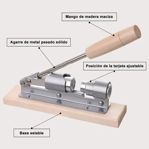Cascanueces Mecánico Aceroparaabrirnueces Rápidamente Ahorr