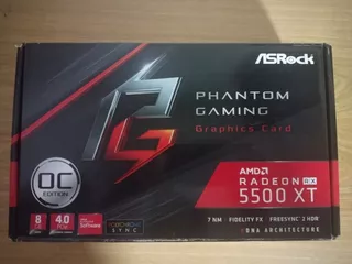 Tarjeta De Vídeo Radeon Rx 5500 Xt Asrock Phantom Gaming 8gb