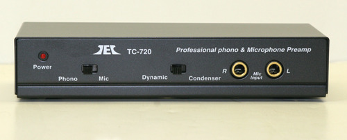 Tcc Tc-720 Microfono Estereo Riaa Phono Preamplificador