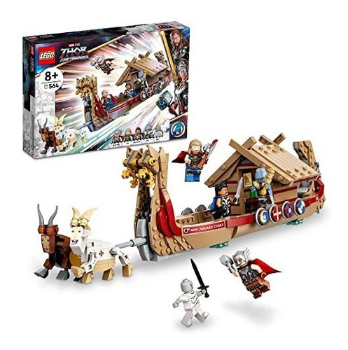 Set Construcción Lego Marvel The Goat Boat D 564 Piezas
