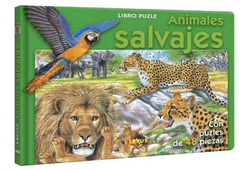 Animales Salvajes  Libros Puzle