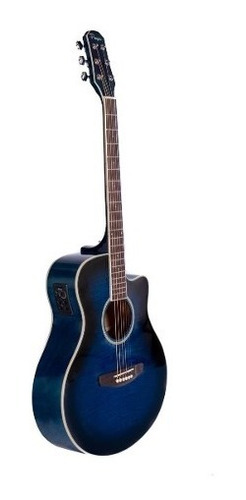 Guitarra Electroacustica Apx Azul Parquer Con Eq Cuota