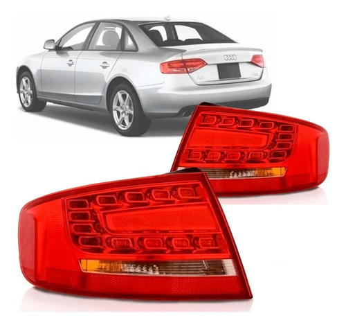 Lanterna Audi A4 2008 2009 2010 2011 2012 Canto Led Depo