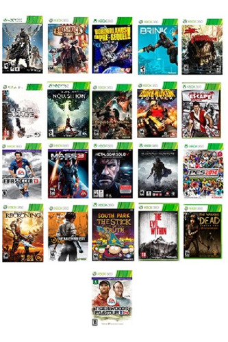 Lote-combo 4 Juegos De Xbox 360-destiny+3 Juegos Adicionales