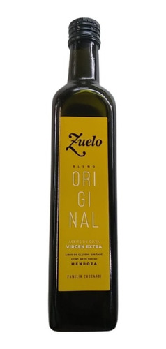 Aceite De Oliva Virgen Extra Zuelo X 500ml  Flia Zuccardi