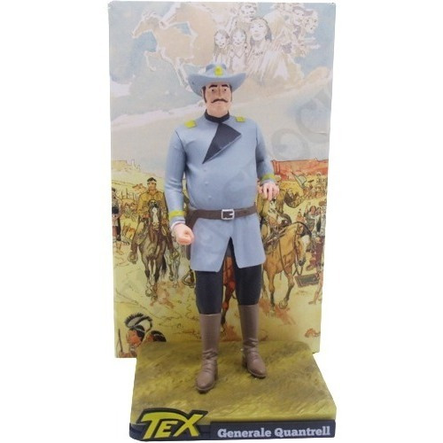 Miniatura Generale Quantrell - Coleção Tex 3d - Bonellihq 