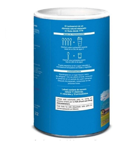 Imagen 4 de 4 de Lebasi Original 4 Pack Lactosuero