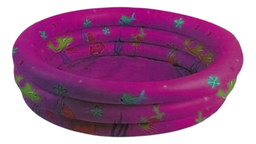 Piscina Inflable Redonda 3 Aros Para Niños 100*35cm