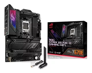 Mb Asus Rog Strix X670e-e Gaming Wifi Ryzen 7000 D5 Pcie5.0