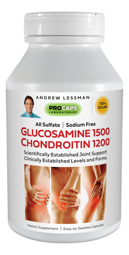 Andrew Lessman Glucosamina 1500 Condroitina 1200-150 Capsula