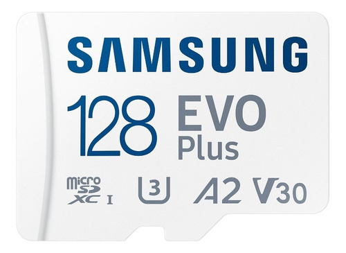 Micro Sd Xc Samsung Evo Plus 128gb A2 4k U3 C10 130 Mb/s