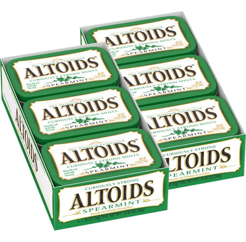 Altoids - Pastillas Sabor Hierbabuena - 1.76 onzas (paquete 