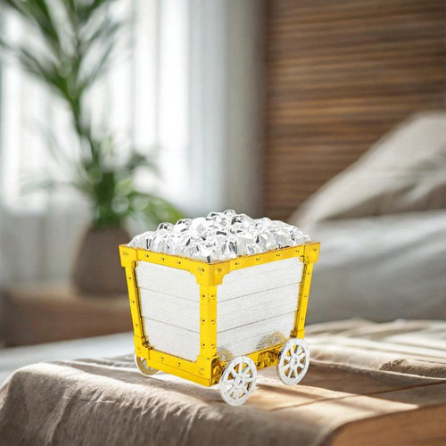 Suministros De Adornos De Carrito De Plata De Oro