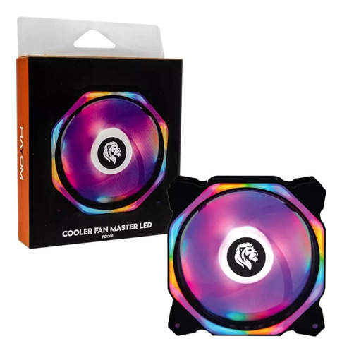 Cooler Fan Gamer Rgb 120mm Ventoinha Pc Gabinete Fc1301