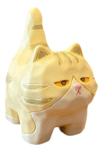 4 Figuras De Gato, Figurita De Gatito, 4,8 Cm X 3,3 Cm X 5