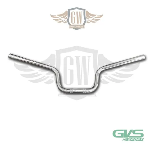 Guid o Guidon Moto Titan 160 2019 Cromado Com Peso Parcelamento