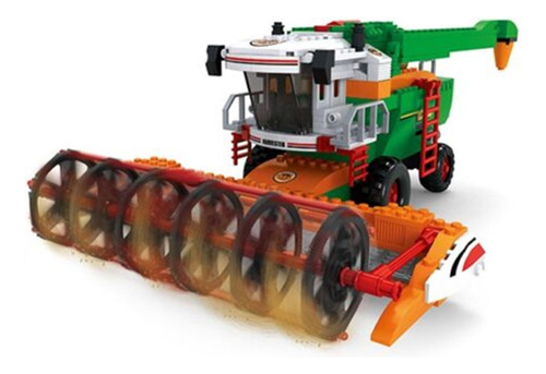 Ultra Colheitadeira 567 Pcs Fazenda Xalingo Compatível Lego