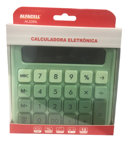 Calculadora Alfacell Básica Al2289l Alfanumérica Tem 4 Variações.