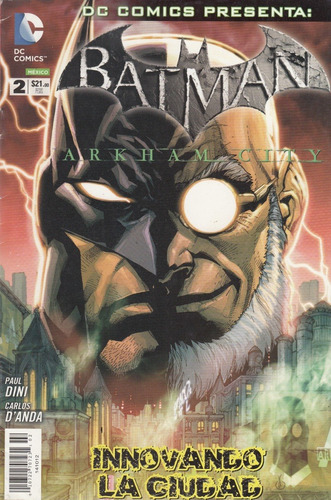 Comic Dc Batman Arkham City Tomo # 2 Innvando La Ciudad
