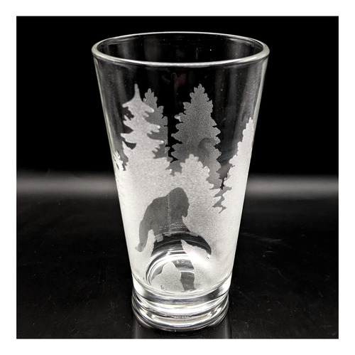Yeti En El Bosque Grabado Con Vidrio De Pinta | ¡gran Idea D