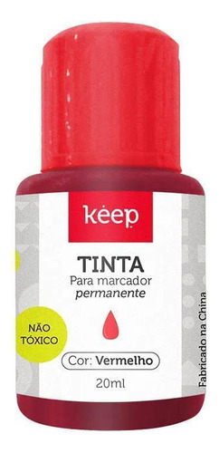 Tinta Reabastecedora Para Marcador Permanente Keep 20ml
