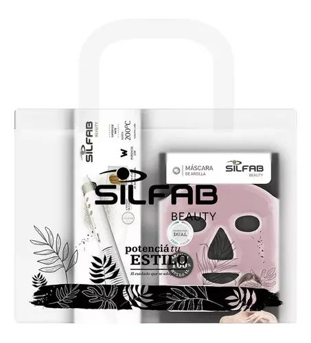 Planchita de pelo Silfab Beauty BY 623 blanca 220V MercadoLibre