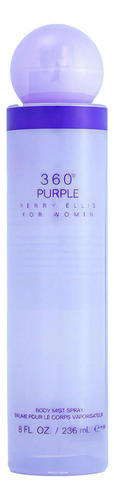Perry Ellis 360 Purple 236ml Body Mist Para Mujer