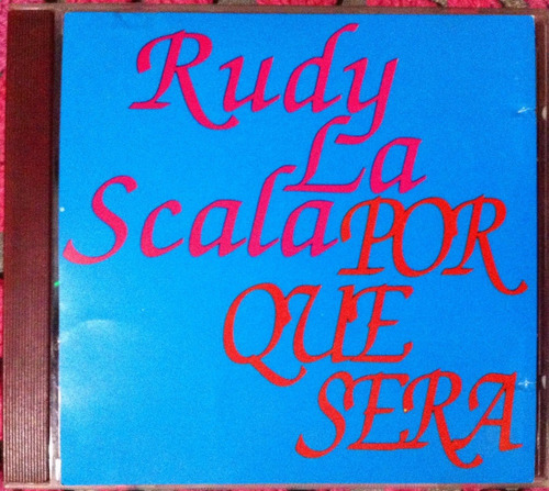 Rudy La Scala. Por Que Sera. Cd Original, Usado