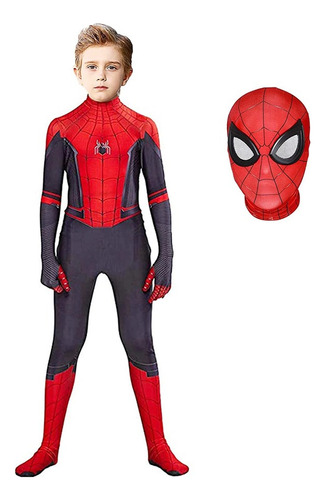 Disfraz De Spiderman Peter Parker Zentai