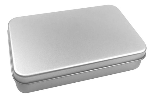 Mini Caja Portátil De Metal 88x60x18 Mm.  