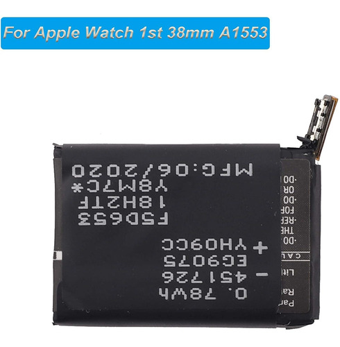 Para Apple Watch 1 Generación A1553 Batería De Repuesto A15